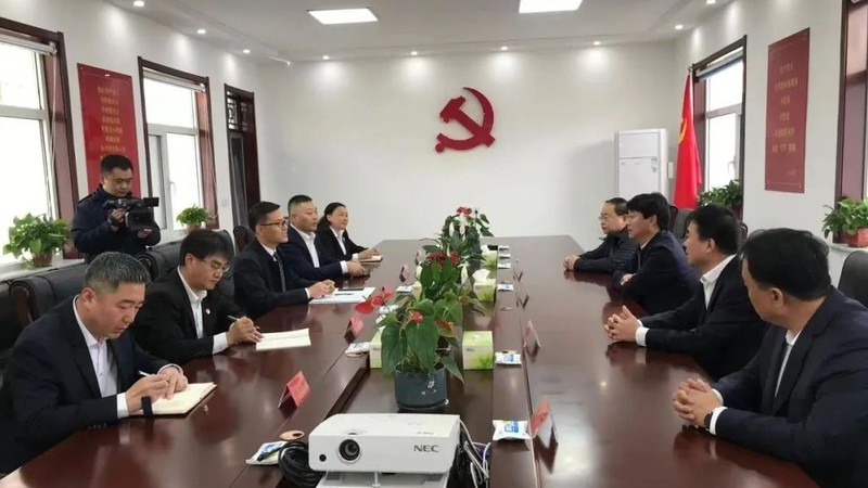 邢臺市副市長、縣委書記王文玉會見全國人大代表李建衛