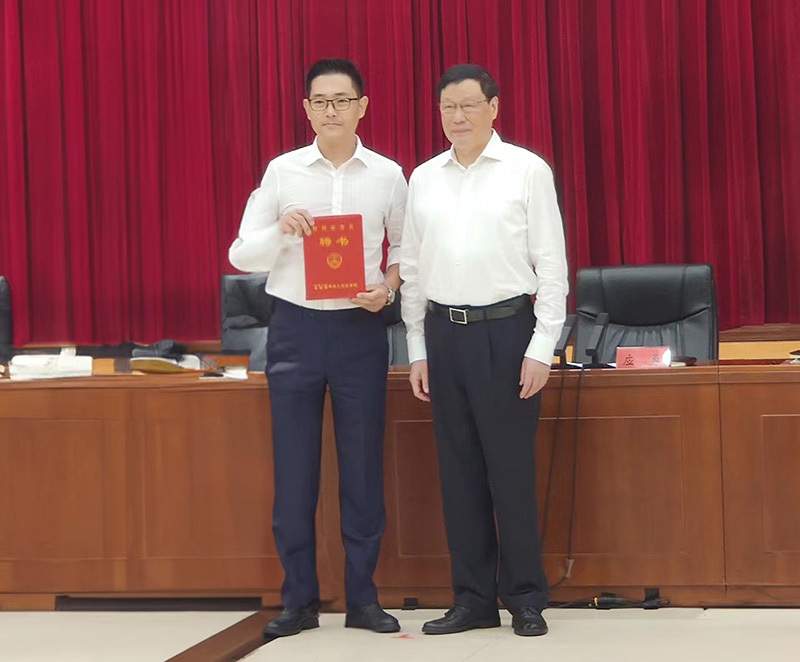 【簡訊】全國人大代表、我司副總經理李建衛被最高人民檢察院聘任為特約監督員